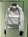 Prada Technical Fabric Snowboard Jacket In White