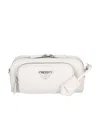 Prada Multi Pocket Crossbody Bag In White