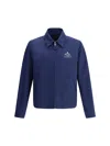 Prada Logoed Jacket In Baltico