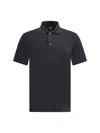 Prada Charcoal Piquet Polo Shirt