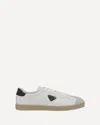 Prada Lane Leather Low-top Sneakers