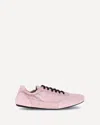 Prada Collapse Re-nylon And Suede Womans Sneakers In Pink