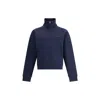 Prada Technical Jersey Full-zip Track Jacket In Blue