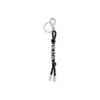 Prada Logo-lettered Recycled Polyamide Key Case In Multi
