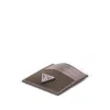 Prada Logo-plaque Cardholder In Pattern