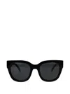 Prada Logo-plaque Sunglasses In 블랙