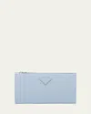 Prada Long Saffiano Wallet In F0emz Celeste 1