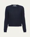 Prada Cashmere Crewneck Knitwear F 5 In Bleu