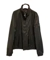 Prada Long Sleeve Casual Jacket In Brown