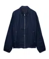Prada Blousonjacke Aus Baumwolle In Blue