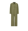 Prada Long Sleeve Jumpsuit In Green