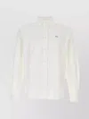 Prada Oxford Shirt Long Sleeves Button Down Collar In White