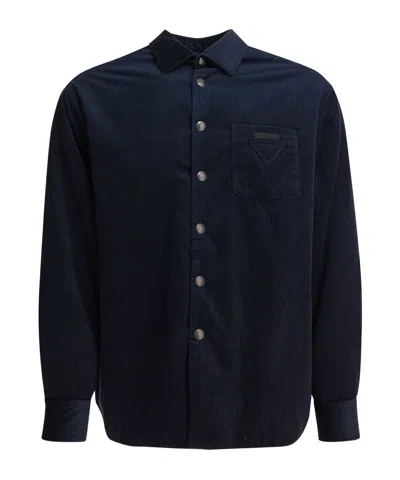 PRADA CORDUROY SHIRT