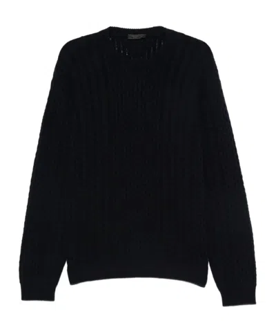 PRADA WOOL CREW-NECK SWEATER