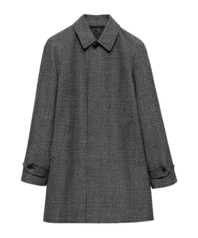 PRADA PRADA LONG-SLEEVED BUTTON-UP COAT