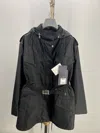 Prada Long-sleeved Casual Jacket In Black