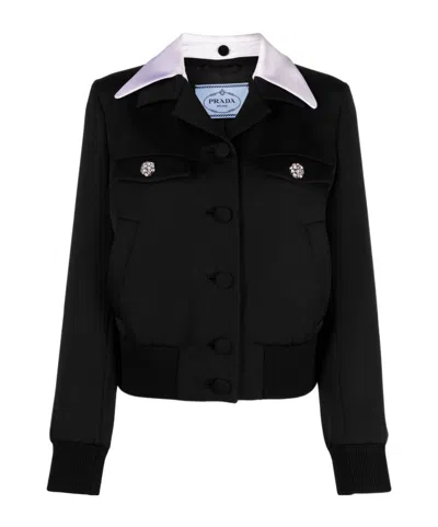 PRADA LONG-SLEEVED CASUAL JACKET
