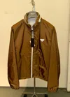 Prada Long-sleeved Casual Jacket In Brown