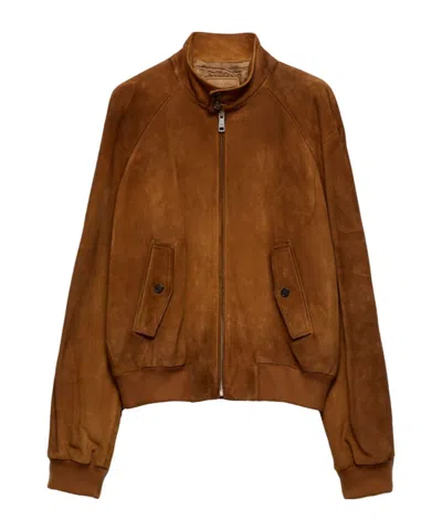 PRADA PRADA ZIP-UP BOMBER JACKET