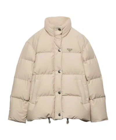PRADA TECHNICAL FABRIC DOWN JACKET