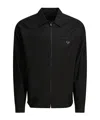 Prada Long-sleeved Jacket In Black