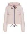 Prada Long-sleeved Jacket In Pink