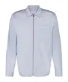 Prada Long-sleeved Shirt In White