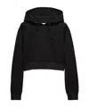 Prada Kurzer Kapuzenpullover In Black