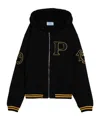 Prada Long-sleeved Sweater In Black