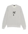 Prada Long-sleeved Sweatshirt In Gray