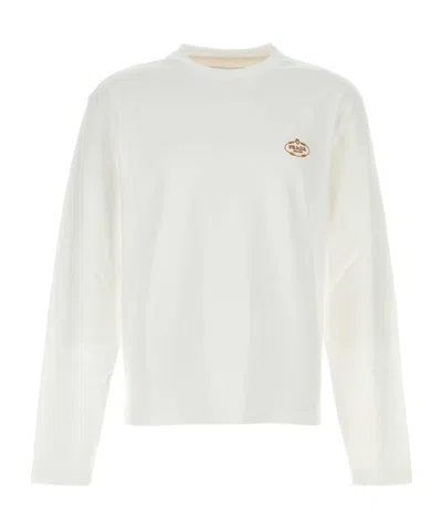 Prada Long-sleeved T-shirt In White