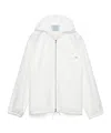 Prada Long-sleeved Casual Jacket In White