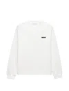 Prada Long-sleeved Cotton T-shirt In White