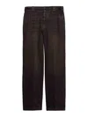 Prada Straight-leg Basic Jeans In Brown