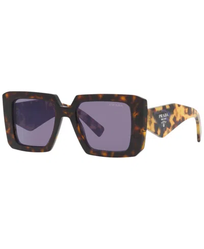 Prada Low Bridge Square Women's Sunglasses, Pr 23ysf