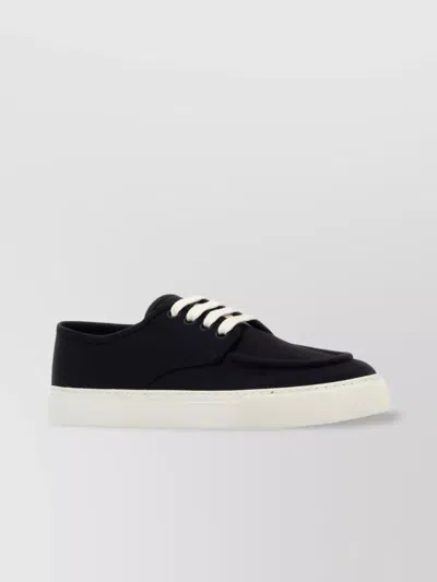 PRADA LOW PROFILE CANVAS SNEAKERS
