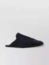 Prada Slippers Blu Navy In Pelle Scamosciata E Re-nylon  Donna In Blue