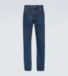 Prada Low-rise Straight Jeans In Blue