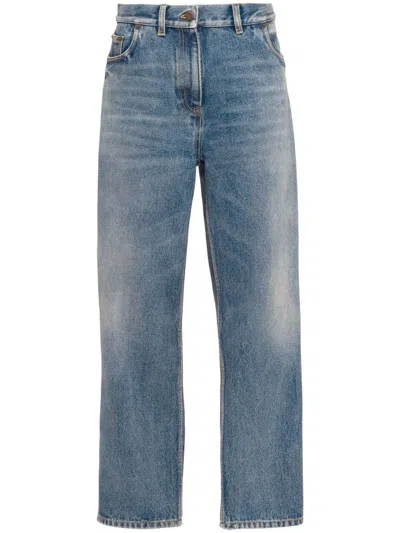 PRADA LOW-RISE STRAIGHT-LEG JEANS