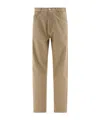 Prada Low-rise Straight-leg Jeans In Brown