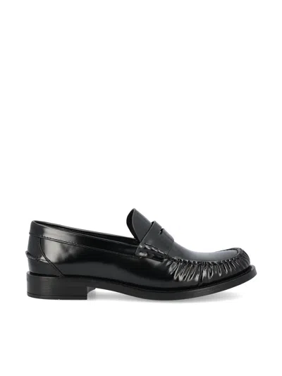 Prada Low Shoes In Black