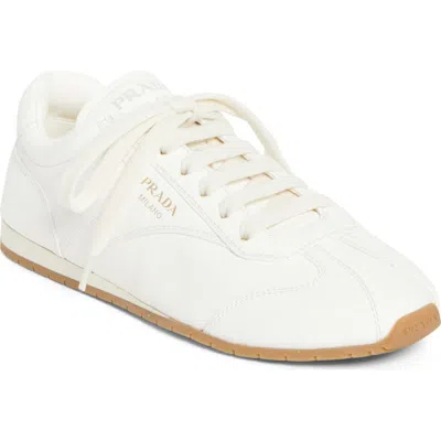 Prada Low Top Sneaker In White