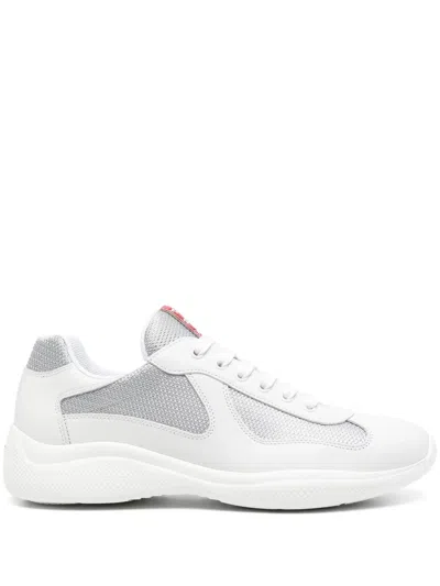 Prada Low-top Sneakers In White