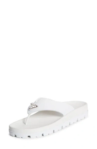 PRADA PRADA LUG SOLE FLIP FLOP