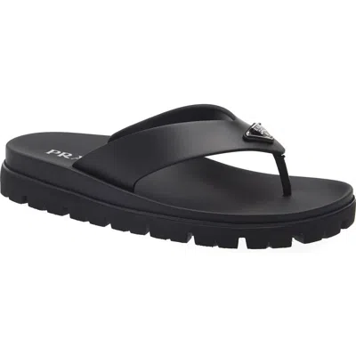 PRADA PRADA LUG SOLE FLIP FLOP