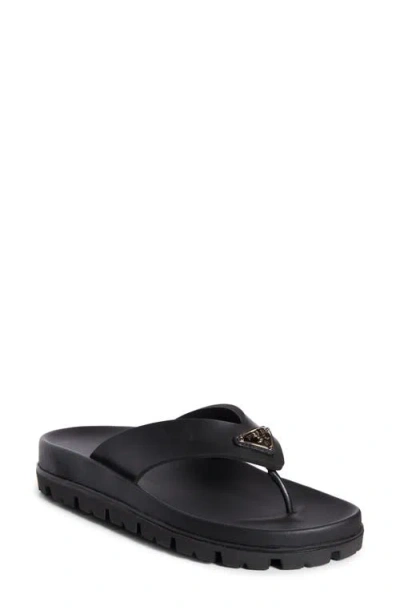 PRADA PRADA LUG SOLE FLIP FLOP