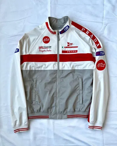 Pre-owned Prada Luna Rossa 2003 Challenge Racing Jacket In White