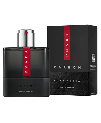 Prada Luna Rossa Carbon Eau De Parfum Spray Refillable, 1.6 Oz. In Black
