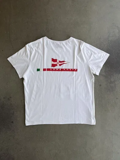 Pre-owned Prada Luna Rossa T-shirt In White