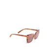 Prada Lunettes De Soleil In Marron